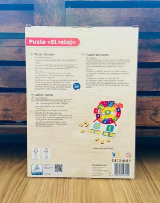 Juego educativo | Puzzle El reloj NUEVO