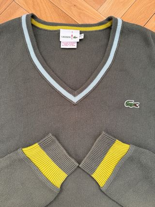 Jersey Lacoste Verde Talla M