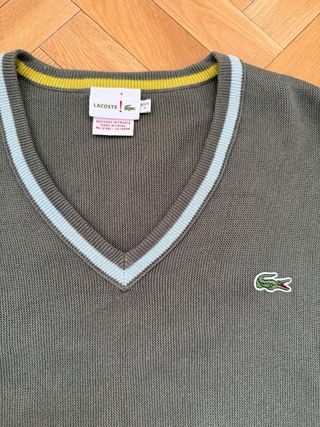 Jersey Lacoste Verde Talla M