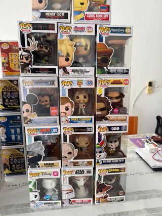 Lote Funko Pop Varias Sagas