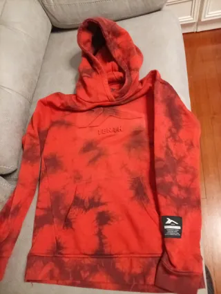 Sudadera TENTH TIE-DYE Roja Talla 12