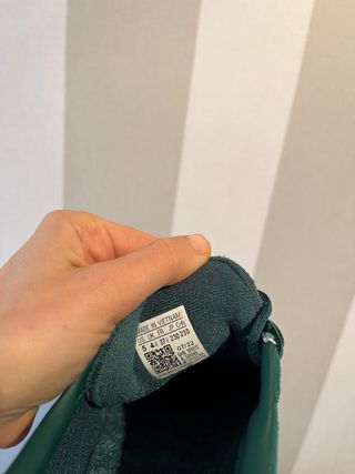 Adidas Handball Spezial Talla 37 1/3 Verde/Rojo