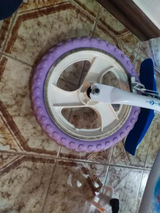 Bici bimba Frozen con cestino