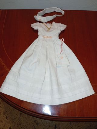 Conjunto Nancy Comunión Blanco