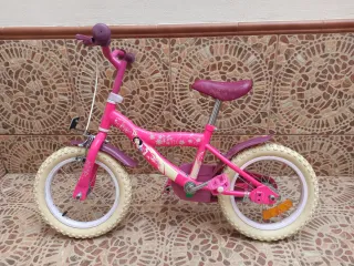 Bicicleta Princesas Disney Rosa