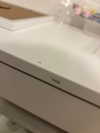 Vitrina expositora blanca