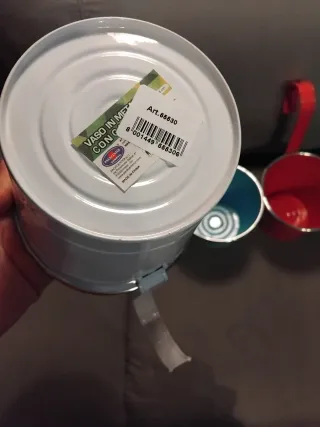 Set 4 Vasetti Decorativi in Metallo