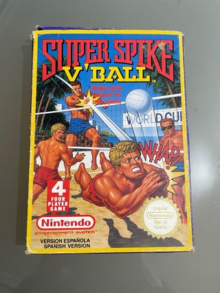 Super Spike V'Ball Nintendo NES Español