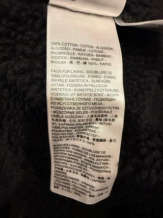 Chaqueta Levi's Mickey Mouse Negra