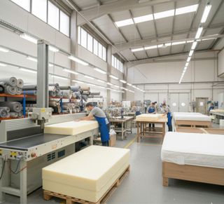 Pezzo di schiuma in gomma