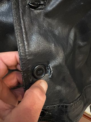 Giubbino biker vera pelle  vintage anni 80