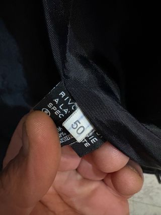 Giubbino biker vera pelle  vintage anni 80