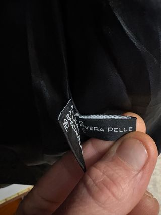 Giubbino biker vera pelle  vintage anni 80