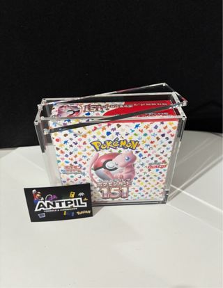 Custodia acrilica per box Pokemon 30 buste