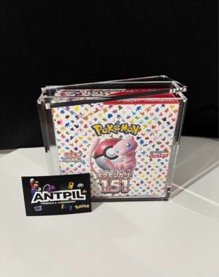 Custodia acrilica per box Pokemon 30 buste