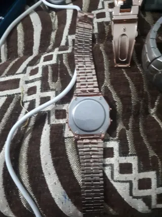 Reloj Casio Dorado Rosado