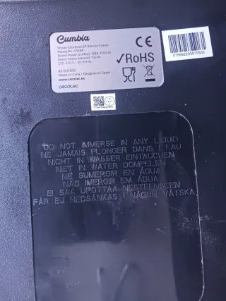 Cumbia Power Espresso 20 Barista Cream