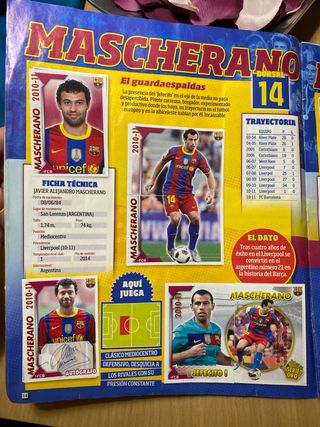 Álbum Cromos FC Barcelona 2010-2011