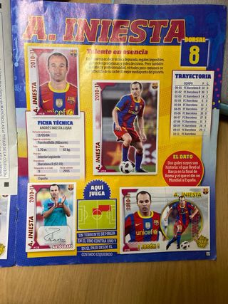 Álbum Cromos FC Barcelona 2010-2011