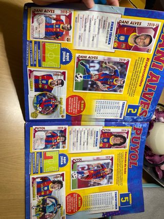 Álbum Cromos FC Barcelona 2010-2011