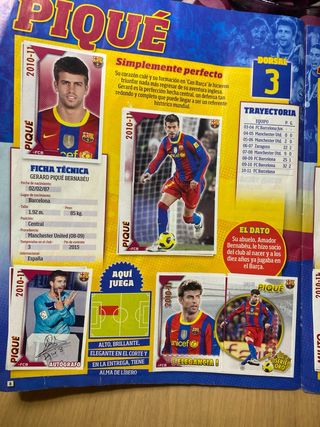 Álbum Cromos FC Barcelona 2010-2011