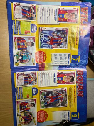 Álbum Cromos FC Barcelona 2010-2011