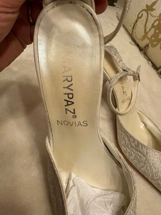 Zapatos de novia talla 39