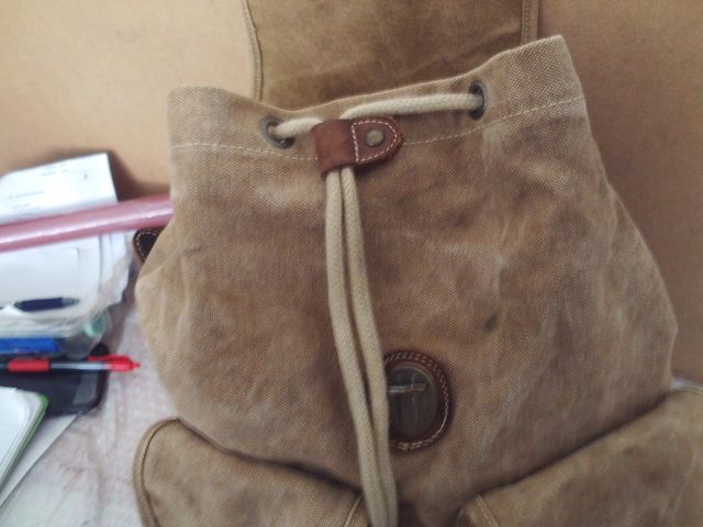 Borsa o zaino del Colonnello Tapiocca, larghezza 36 cm