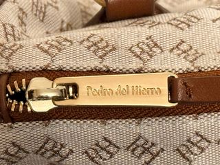Bolso Pedro de Hierro Beige y Marrón.
