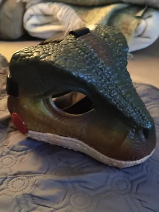 *CARNAVAL* Disfraz Máscara Dinosaurio con Sonido