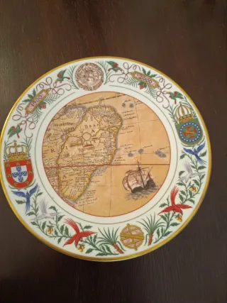 Prato Decorativo Brasil 1500-2000