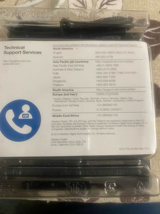 Disco Duro WD My Passport Ultra 2TB