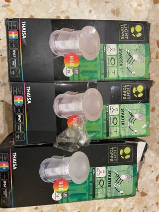 3 faretti da incasso LIGHT TOPPS