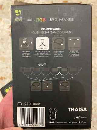 3 faretti da incasso LIGHT TOPPS