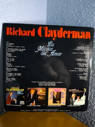 Vinilo Richard Clayderman - La Música del Amor