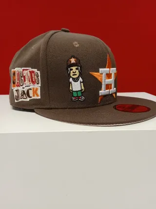 Gorra New Era 59Fifty Marrón y Naranja