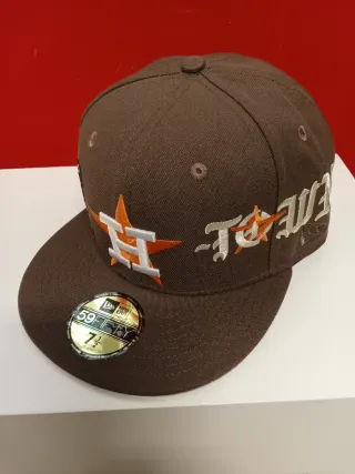 Gorra New Era 59Fifty Marrón y Naranja