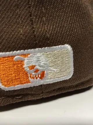 Gorra New Era 59Fifty Marrón y Naranja