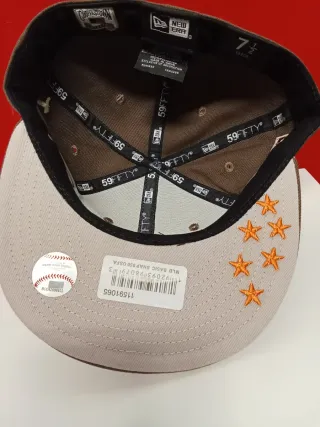 Gorra New Era 59Fifty Marrón y Naranja