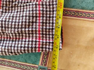 Mini falda a cuadros mujer