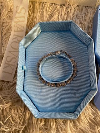 Pulsera Swarovski Angelic color plata