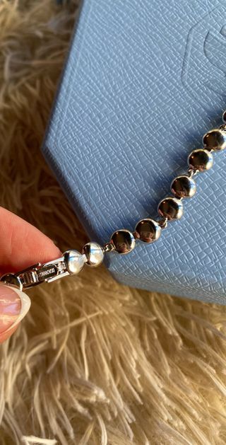 Pulsera Swarovski Angelic color plata