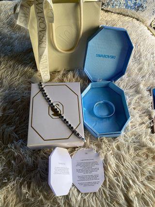 Pulsera Swarovski Angelic color plata