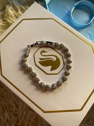 Pulsera Swarovski Angelic color plata