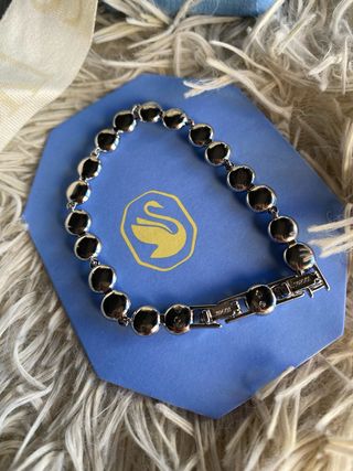 Pulsera Swarovski Angelic color plata