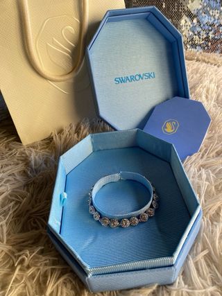 Pulsera Swarovski Angelic color plata