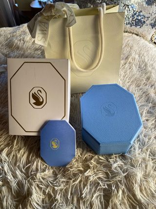 Pulsera Swarovski Angelic color plata