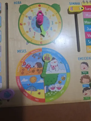 Calendario de madera Cayro