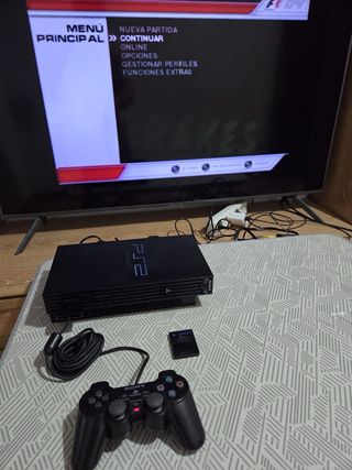Play Station 2 PS2 FAT completa funcionando