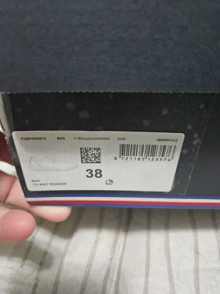 Zapatillas Tommy Hilfiger Talla 38 Negras